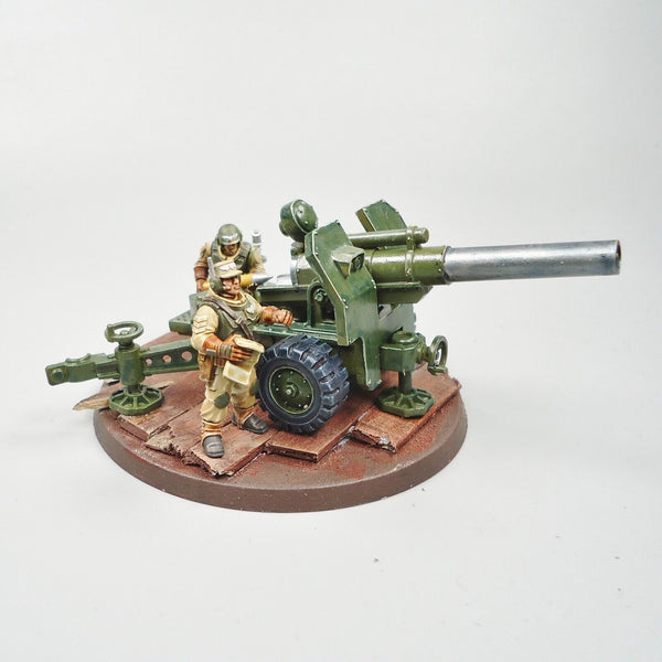 Warhammer 40k Army Astra Militarum Ordnance Team Painted