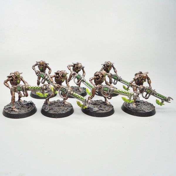 Warhammer 40k Army Necrons Necron Warriors x7 Painted