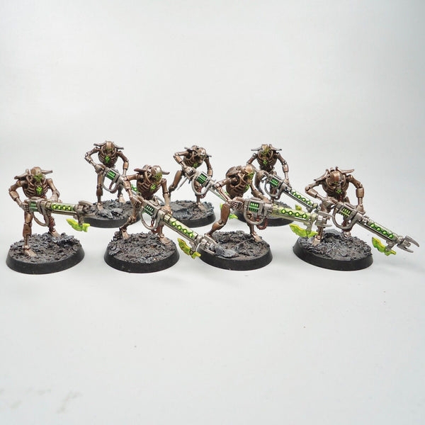 Warhammer 40k Army Necrons Necron Warriors x7 Painted