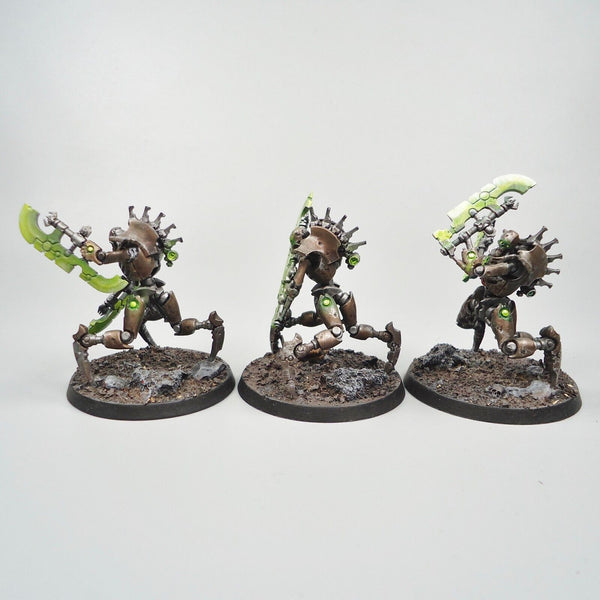 Warhammer 40k Army Necrons Skorpekh Destroyers x3 Painted