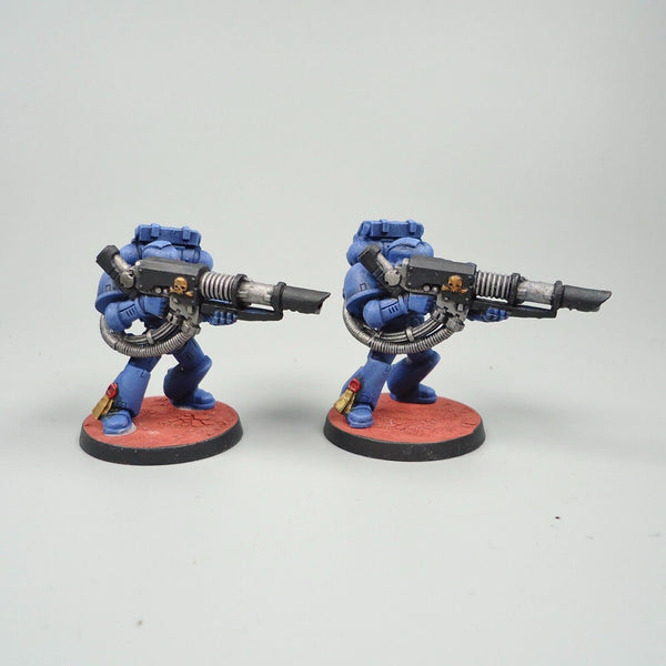 Warhammer 40k Army Space Marines Ultramarines Devastator Squad Painted