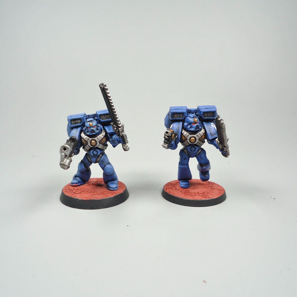 Warhammer 40k Army Space Marines Ultramarines Assault Squad Painted