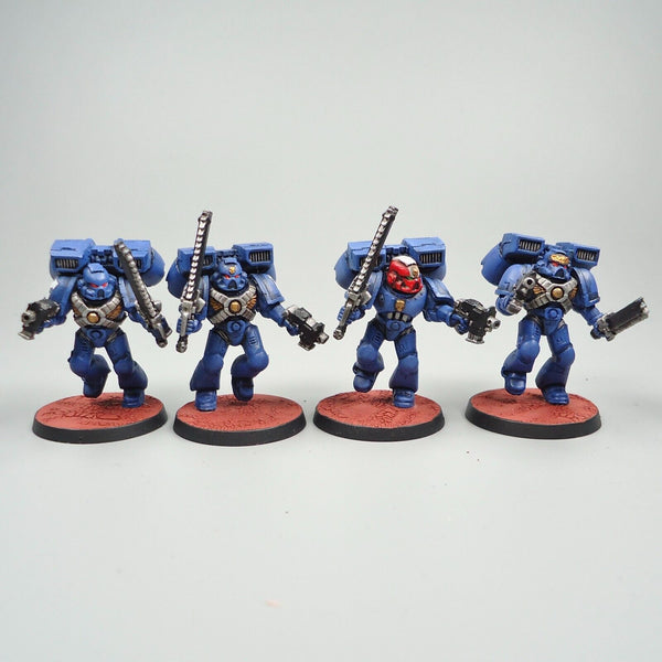 Warhammer 40k Army Space Marines Ultramarines Assault Marines x7 Painted