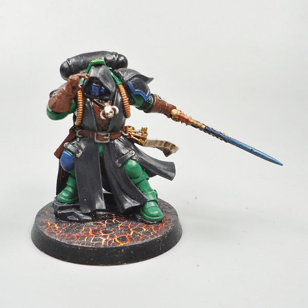 Warhammer 40k Army Space Marines Salamanders Phobos Librarian Painted