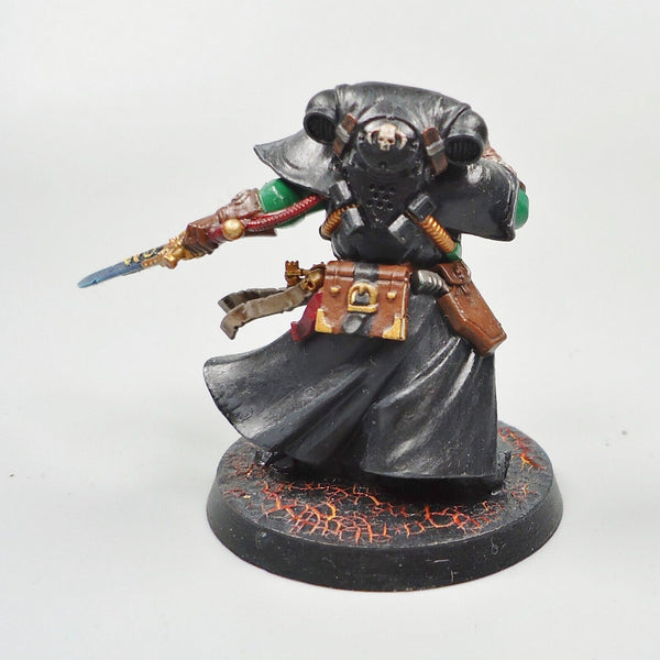 Warhammer 40k Army Space Marines Salamanders Phobos Librarian Painted