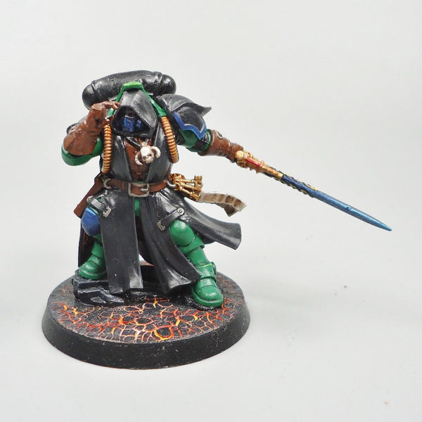 Warhammer 40k Army Space Marines Salamanders Phobos Librarian Painted