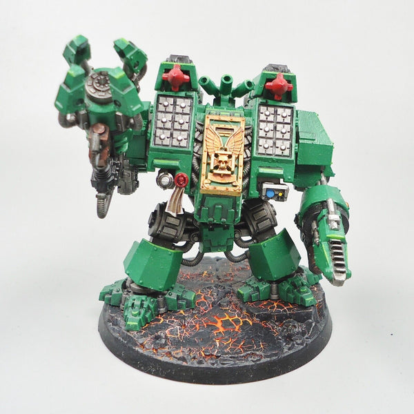 Warhammer 40k Army Space Marines Salamanders Ironclad Dreadnought Painted