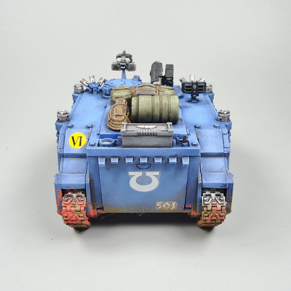 Warhammer 40k Army Space Marines Ultramarines Rhino Painted