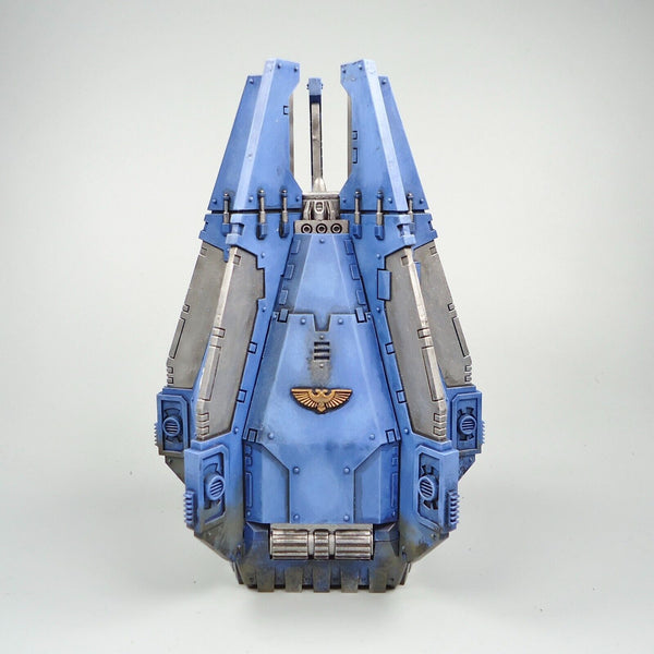 Warhammer 40k Army Space Marines Ultramarines Drop Pod Painted