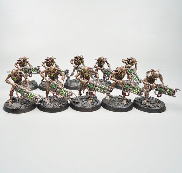 Warhammer 40k Army Necrons Necron Warriors x10 Painted