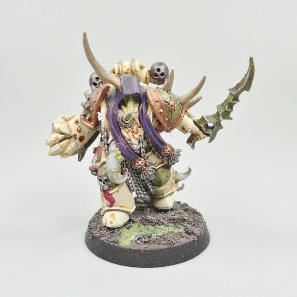 Warhammer 40k Army Chaos Space Marines Death Guard Plague Marine Plague Champion