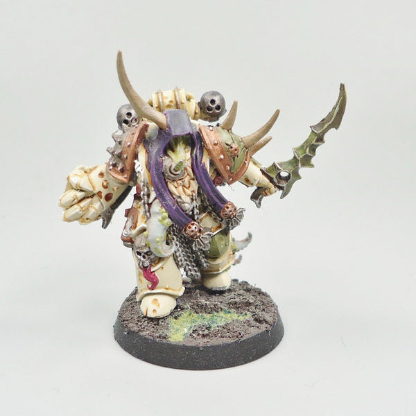 Warhammer 40k Army Chaos Space Marines Death Guard Plague Marine Plague Champion