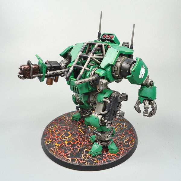 Warhammer 40k Army Space Marines Salamanders Invictor Tactical Warsuit Painted