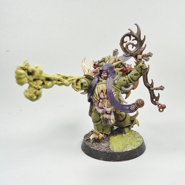 Warhammer 40k Army Chaos Space Marines Death Guard Malignant Plaguecaster