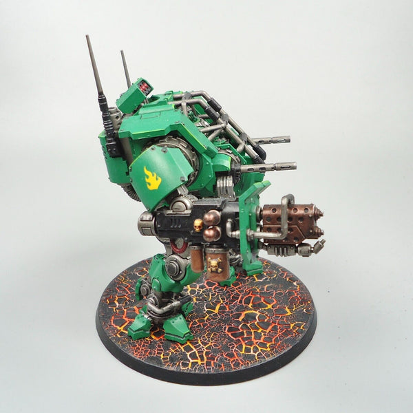 Warhammer 40k Army Space Marines Salamanders Invictor Tactical Warsuit Painted