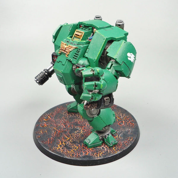 Warhammer 40k Army Space Marines Salamanders Redemptor Dreadnought Painted