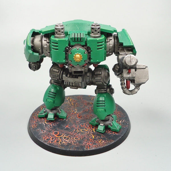 Warhammer 40k Army Space Marines Salamanders Redemptor Dreadnought Painted