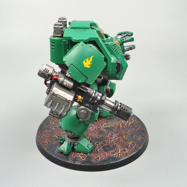 Warhammer 40k Army Space Marines Salamanders Redemptor Dreadnought Painted