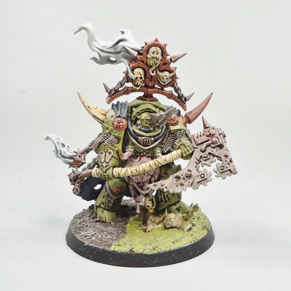 Warhammer 40k Army Chaos Space Marines Death Guard Lord Of Contagion Painted