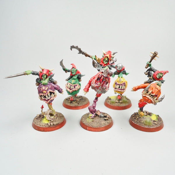 Warhammer Fantasy Age of Sigmar Army Orc Gloomspite Gitz Squig Hoppers x5