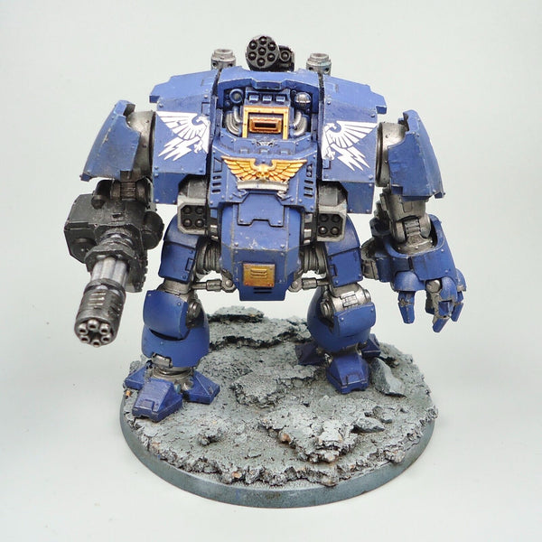 Warhammer 40k Army Space Marines Ultramarines Redemptor Dreadnought Painted