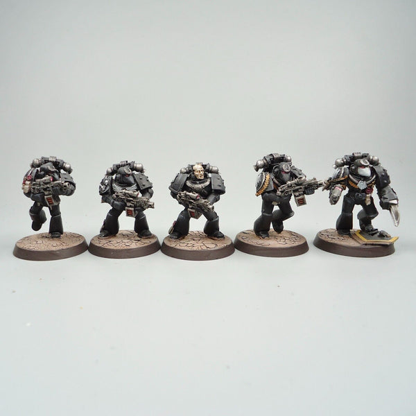 Warhammer 40k Army Space Marines Raven Guard 10 Man Squad -GW and 3D Print