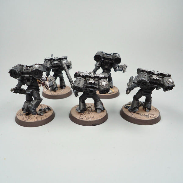 Warhammer 40k Army Space Marines Raven Guard Assault Marines x5 -GW and 3D Print