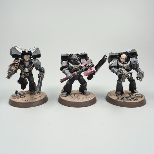 Warhammer 40k Army Space Marines Raven Guard Assault Marines x5 -GW and 3D Print