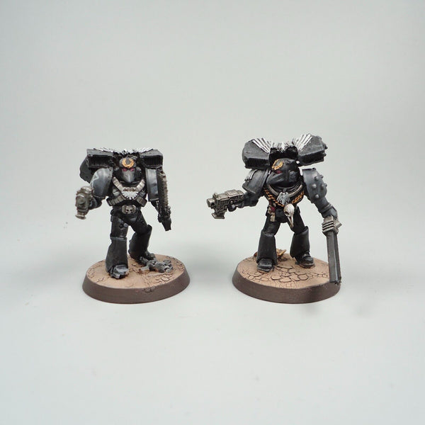 Warhammer 40k Army Space Marines Raven Guard Assault Marines x5 -GW and 3D Print