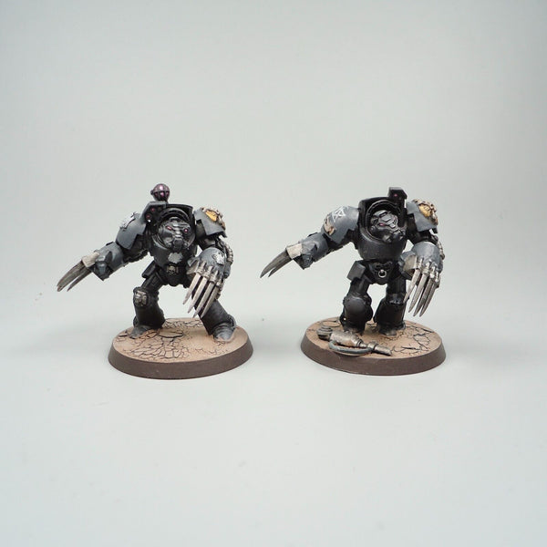 Warhammer 40k Army Space Marines Raven Guard Terminators x5 - GW and 3D Print