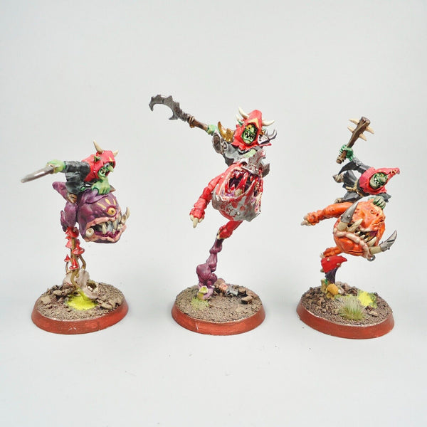 Warhammer Fantasy Age of Sigmar Army Orc Gloomspite Gitz Squig Hoppers x5