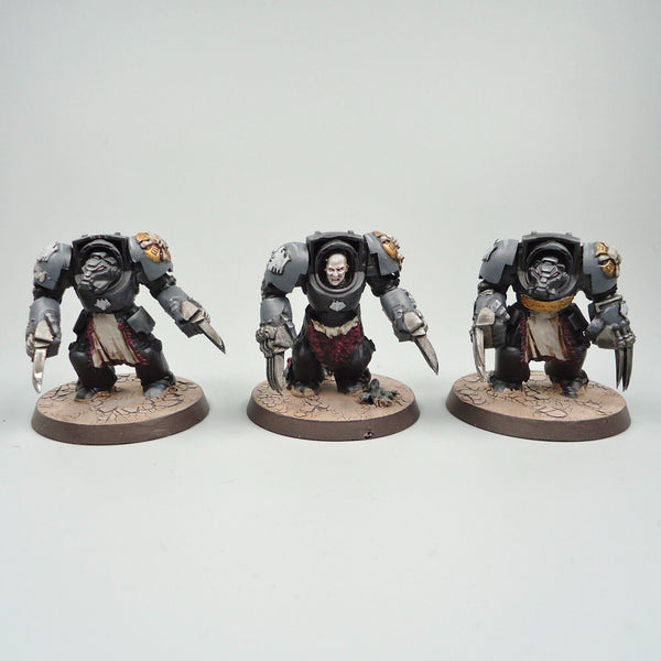 Warhammer 40k Army Space Marines Raven Guard Terminators x5 - GW and 3D Print