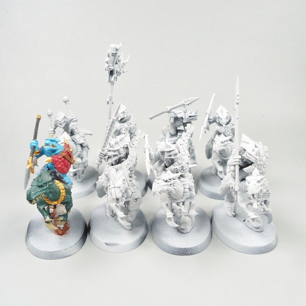 Lizardmen Saurus Knights x8 - Warhammer Fantasy Age of Sigmar Army