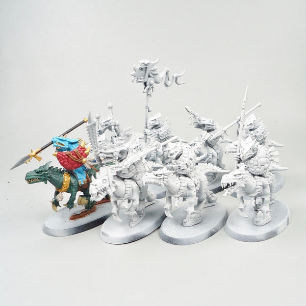 Lizardmen Saurus Knights x8 - Warhammer Fantasy Age of Sigmar Army