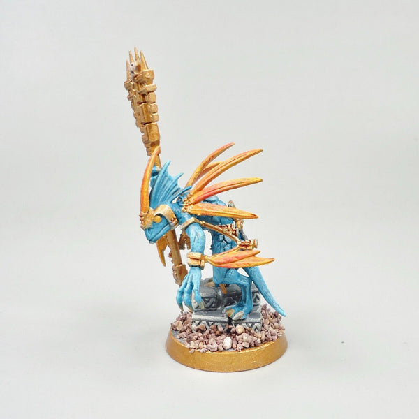 Lizardmen Starpriest Painted - Warhammer Fantasy Age of Sigmar Army