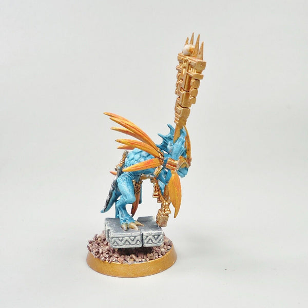 Lizardmen Starpriest Painted - Warhammer Fantasy Age of Sigmar Army