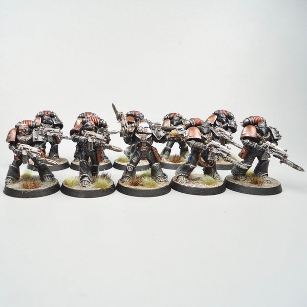 Space Marines 30k Iron Hands Tactical Squad Painted - Warhammer 40k Army