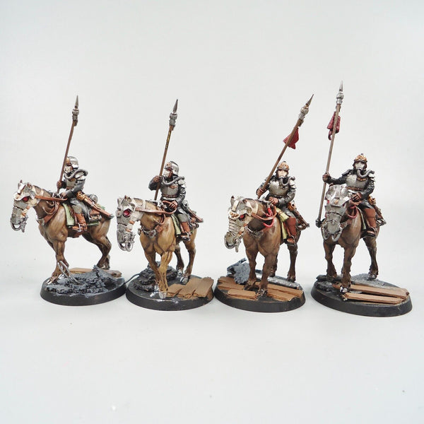 Warhammer 40k Army Astra Militarum Death Korps of Krieg Death Riders x4 Painted