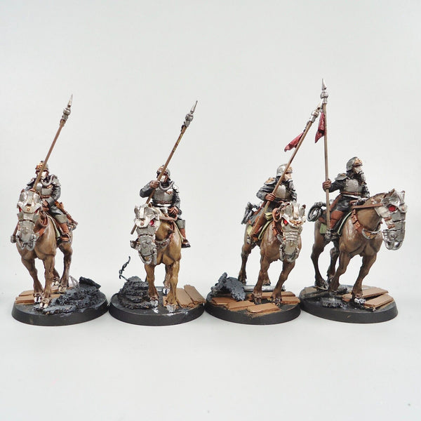 Warhammer 40k Army Astra Militarum Death Korps of Krieg Death Riders x4 Painted