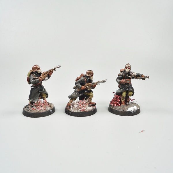 Warhammer 40k Army Astra Militarum Death Korps of Krieg Infantry x8