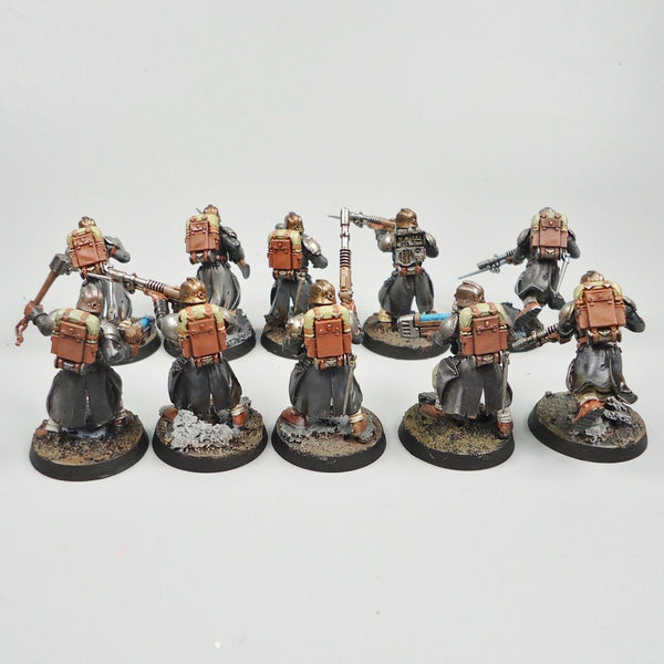 Warhammer 40k Army Astra Militarum Death Korps of Krieg Infantry x10 Painted