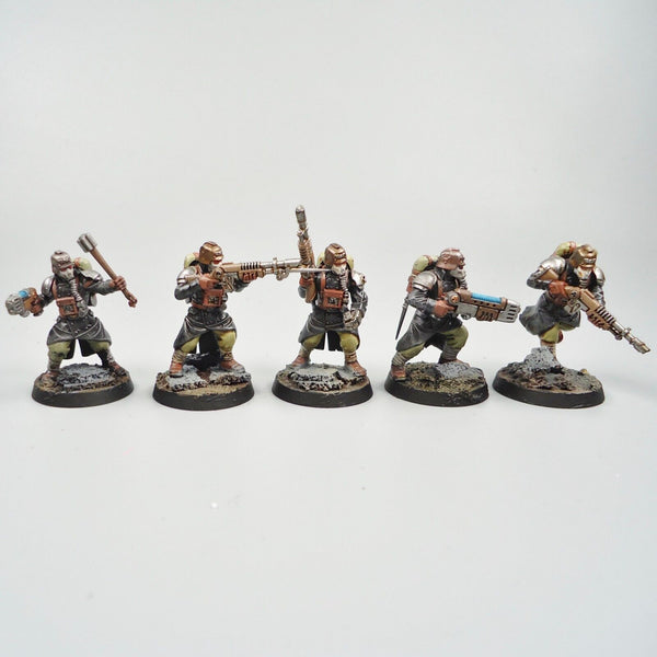 Warhammer 40k Army Astra Militarum Death Korps of Krieg Infantry x10 Painted