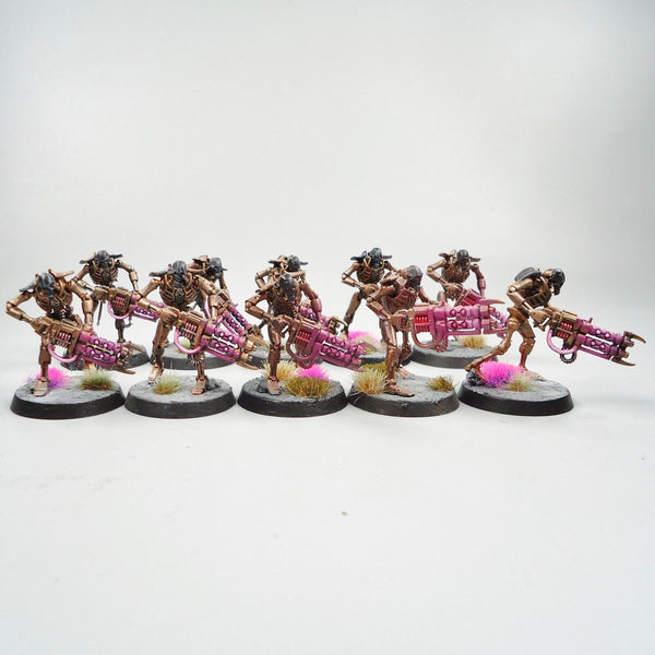 Warhammer 40k Army Necrons Necron Warriors x10 Painted