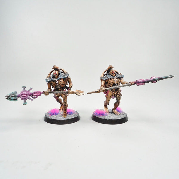 Warhammer 40k Army Necrons Triarch Praetorians x5 Painted