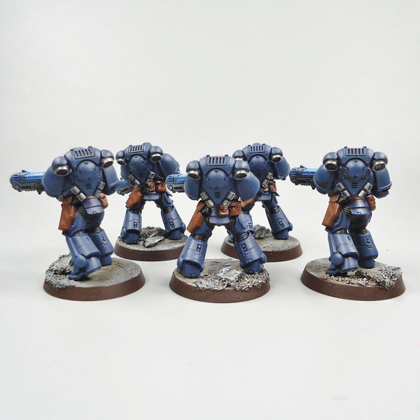 Warhammer 40k Army Space Marines Crimson Fists Hellblasters x5 Painted