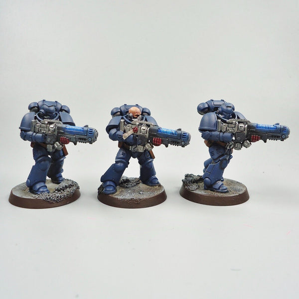 Warhammer 40k Army Space Marines Crimson Fists Hellblasters x5 Painted