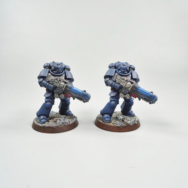 Warhammer 40k Army Space Marines Crimson Fists Hellblasters x5 Painted