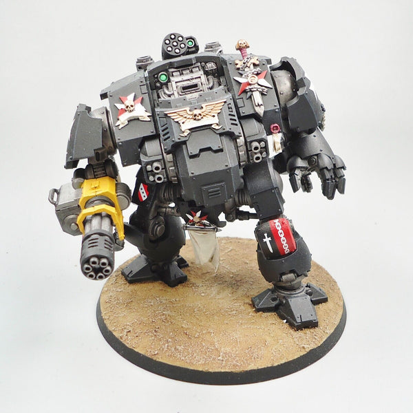 Warhammer 40k Army Space Marines Black Templars Redemptor Dreadnought Painted