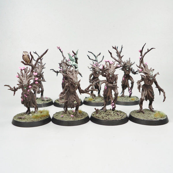 Sylvaneth Dryads x8 Painted - Warhammer Fantasy Age of Sigmar Army