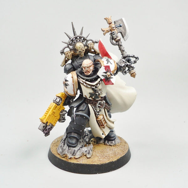 Warhammer 40k Army Space Marines Black Templars Marshal Painted